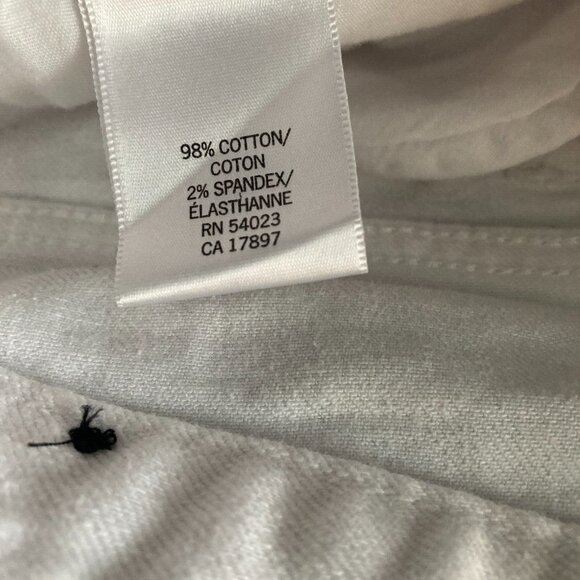 Banana Republic Factory Jeans Womens Size 6/ 28 White Stretch - Picture 9 of 10